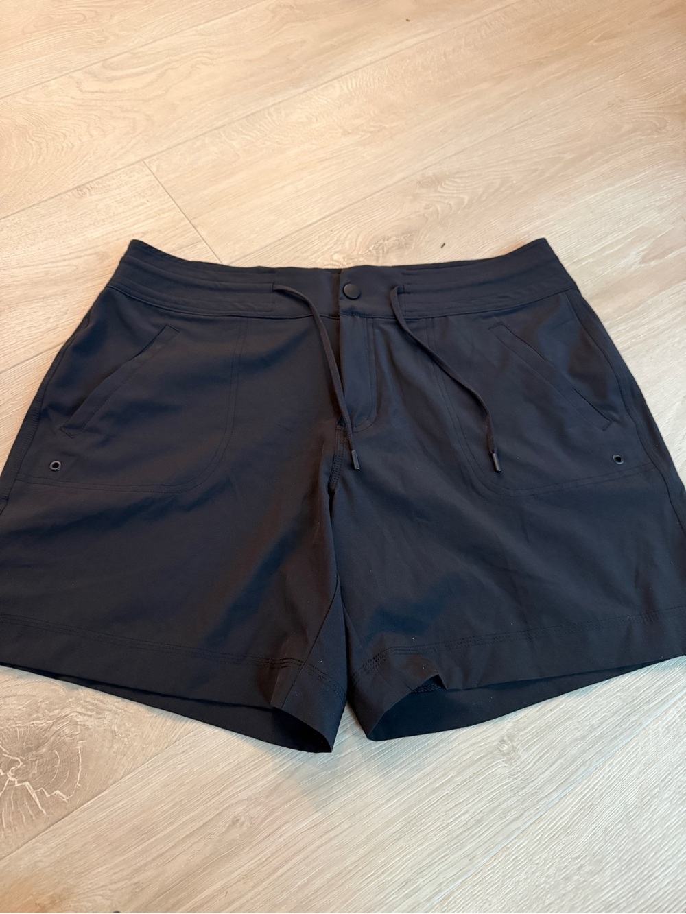 Athletic Works Black Women's Athletic Drawstring Shorts